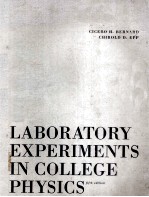 LABORATORY EXPERIMENTS IN COLLEGE <em>PHYSICS</em>  FIFTH EDITION