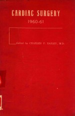 C<em>A</em>RDI<em>A</em>C SURGERY 1960-61