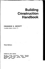 <em>BUILDING</em> CONSTRUCTION HANDBOOK THIRD EDITION
