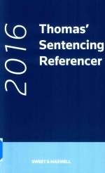 <em>Thomas</em>' Sentencing Referencer 2016