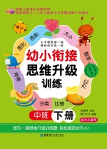 幼小衔接思维升级训练  中班  下