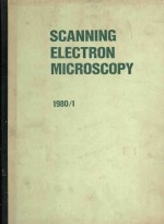 SCANNING ELECTRON <em>MICROSCOPY</em> 1980 I