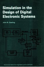 Simulation in <em>the</em> <em>design</em> <em>of</em> digital electronic <em>systems</em>