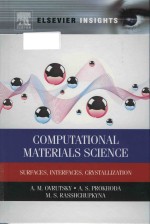 Computational <em>materials</em> <em>science</em> surfaces