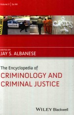 The Encyc<em>l</em>opedia of Crimino<em>l</em>ogy and Crimina<em>l</em> Justice  Vo<em>l</em>ume 5 Sa-Wr