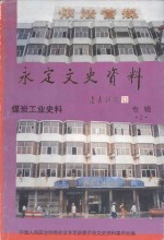 <em>永定</em>文史资料专辑2  煤炭工业史料