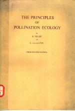 THE <em>PRINCIPLES</em> OF POLLINATION ECOLOGY