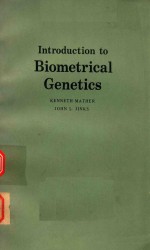 <em>INTRODUCTION</em> TO BIOMETRICAL GENETICS