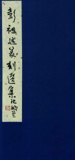<em>彭</em>祖述篆刻选集  下