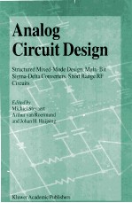 Analog Circuit <em>Design</em> Structured Mixed-Mode <em>Design</em>