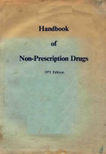 HANDBOOK <em>OF</em> NON PRESCRIPTION <em>DRUGS</em>