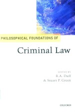 Philosophical Foundations <em>of</em> Criminal <em>Law</em>