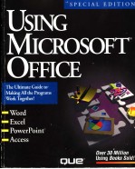 USING <em>MICROSOFT</em> OFFICE  SPECIAL <em>EDITION</em>