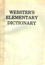 WEBSTERS <em>ELEMENTARY</em> DICTIONARY