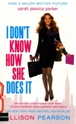 I DON'T KNOW HOW SHE DOES <em>IT</em>