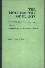 THE BIOCHEMISTRY OF PLANTS  VOLUME 3