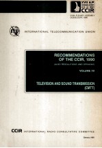 INTERNATIONAL TELECOMMUNICATION UNION REPORTS <em>OF</em> THE CCIR