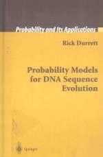 P<em>R</em>OBABILITY MODELS FO<em>R</em> D<em>N</em>A SEQUE<em>N</em>CE EVOLUTIO<em>N</em>