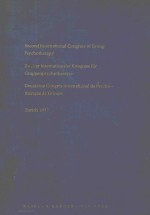 <em>SECOND</em> INTERNATIONAL CONGRESS <em>OF</em> GROUP PSYCHO<em>THE</em>RAPY ZWEITER INTERNATIONALER KONGREF FUR GRUPPENPSYC