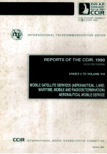 INTERNATIONAL TELECOMMUNICATION UNION REPORTS <em>OF</em> THE CCIR