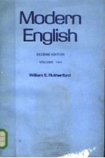 MODERN <em>ENGLISH</em>  VOLUME TWO  <em>SECOND</em> <em>EDITION</em>