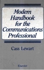 Modem Handbook <em>for</em> <em>the</em> Communcations Professional