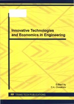 innovative <em>technologies</em> <em>and</em> economics in <em>engineering</em> <em>selected</em>