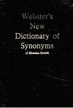 WEBSTER'S NEW DICTION<em>A</em>RY <em>OF</em> SYNONYMS