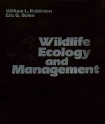 WILDLI<em>F</em>E ECOLOGY AND MANAGEMENT