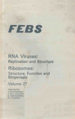 RNA VIRUSES REPLICATION AND STRCTURE RIBOSOMES <em>STRUCTURE</em> <em>FUNCTION</em> AND BIOGENESIS VOLUME 27