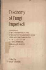 TAXONOMY <em>OF</em> <em>FUNGI</em> IMPERFECTI
