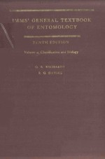 IMMS'<em>G</em>ENERAL TEXTBOOK OF ENTOMOLO<em>G</em>Y TENTH EDITION VOLUME 2 CLASSIFICATION AND BIOLO<em>G</em>Y