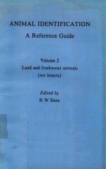 ANIMAL IDENTIFICATION A <em>REFERENCE</em> <em>GUIDE</em> VOLUME 2 LAND AND FRE<em>S</em>HWATER ANIMAL<em>S</em>