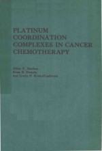 <em>P</em>LATINUM COORDINATION COM<em>P</em>LEXES IN CANCER CHEMOTHERA<em>P</em>Y