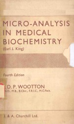 MICRO <em>ANALYSIS</em> IN MEDICAL BIOCHEMISTRY FOURTH <em>EDITION</em>