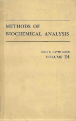 <em>METHODS</em> <em>OF</em> BIOCHEMICAL <em>ANALYSIS</em> VOLUME 24