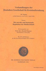 VERHANDLUNGEN <em>DER</em> DEUTSCHEN GESELLSCHAFT <em>FUR</em> KREISLAUFFORSCHUNG