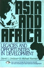 ASIA <em>AND</em> AFRICA:LEGACIES <em>AND</em> OPPORTUNITIES <em>IN</em> DEVELOPMENT
