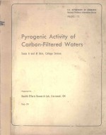 PYROGENIC ACTIVITY <em>OF</em> CARBON FILTERED WATERS