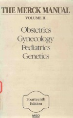 <em>THE</em> MERCK MANUAL VOLUME II FOURTEENTH <em>EDITION</em>