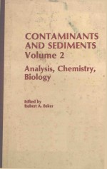 CONTAMINANTS AND SEDIMENTS VOLUME <em>2</em> ANALYSIS CHEMISTRY BIOLOGY