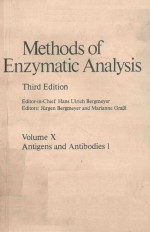 <em>METHODS</em> <em>OF</em> ENZYMATIC <em>ANALYSIS</em> THRID EDITION VOLUME X