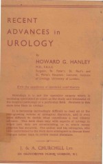 RECENT <em>ADVANCES</em> <em>IN</em> UROLOGY