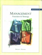 MANAGEMENT:<em>FUNCTION</em> AND STRATEGY  <em>SECOND</em> <em>EDITION</em>