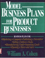 <em>MO</em>DEL BUSINESS PLANS FOR PRODUCT BUSINESSES