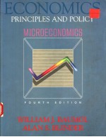 ECONOMICS  MICROECONOMICS  <em>PRINCIPLES</em> AND POLICY  FOURTH EDITION