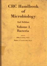 CRC <em>HANDBOOK</em> OF MICROBIOLOGY 2ND EDITION VOLUME I BACTERIA