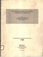 THE <em>OPEN</em> ECONOMY OF PANAMA:A MONETARY APPROACH