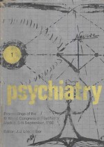 PROCEEDINGS <em>FO</em>URTH WORLD CONGRESS O<em>F </em>PSYCHIATRY PART 1