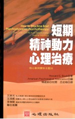 短期精神动力心理治疗  核心冲突关系主题法
